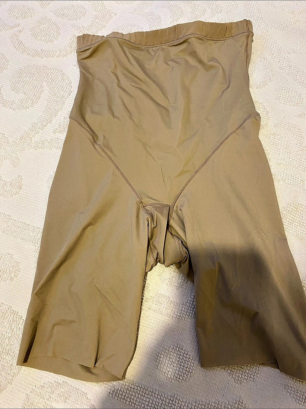 Flexees Flawless Foundation Shapewear Shorts in Brown Size M/M